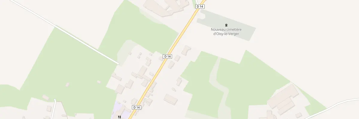 Plan du 16 Rue Maurice Pierrache à Oisy-le-Verger
