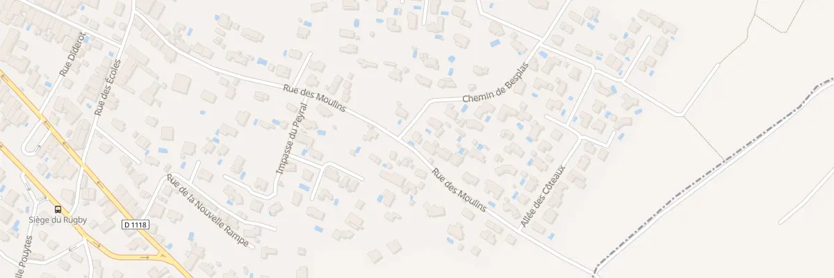 Plan du 31 Rue des Moulins à Salles-d’Aude