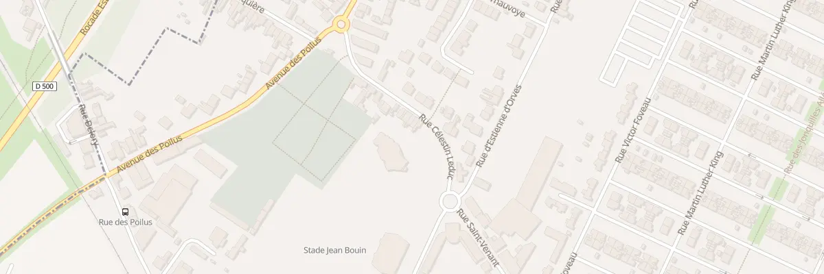 Plan du 16 Rue Celestin Leduc à Dechy