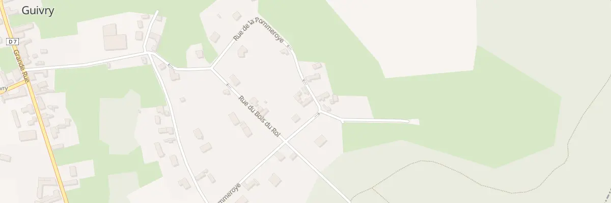 Plan du 5 Rue de la Pommeroye à Guivry