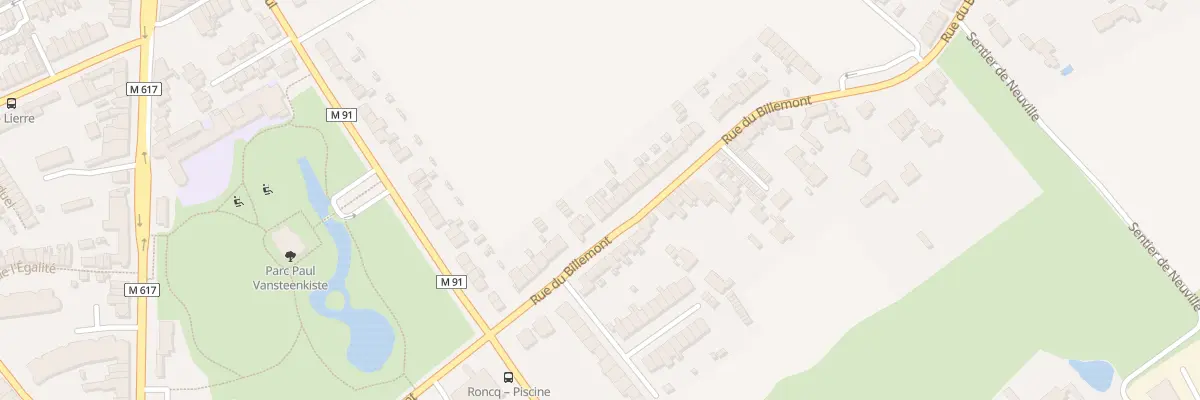 Plan du 35 Rue du Billemont à Roncq