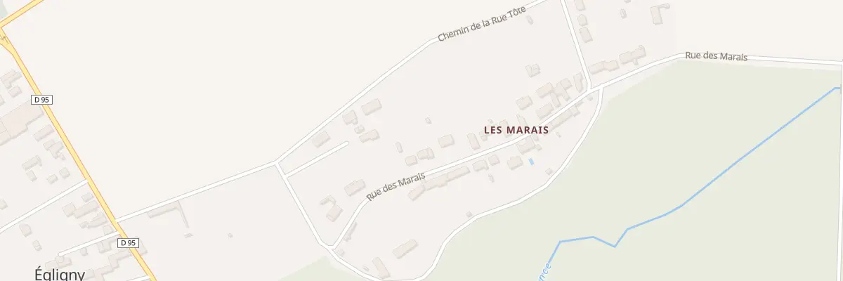 Plan du 7B Rue des Marais à Égligny