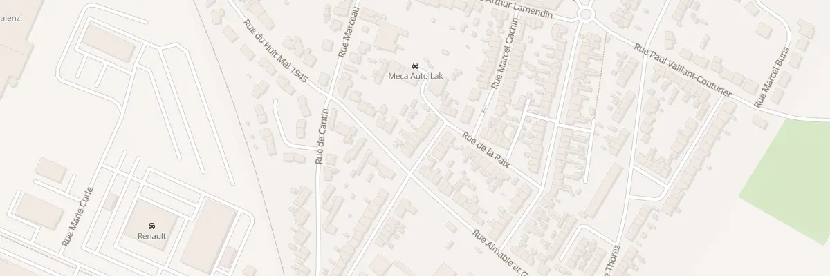 Plan du 7 Rue Yves Farges à Dechy