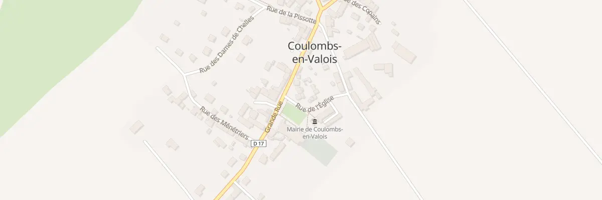 Plan du 5 Rue de l’Eglise à Coulombs-en-Valois