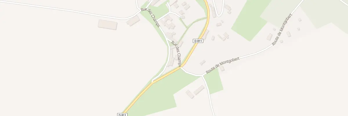 Plan du 1 Rue des Champs à Soucy