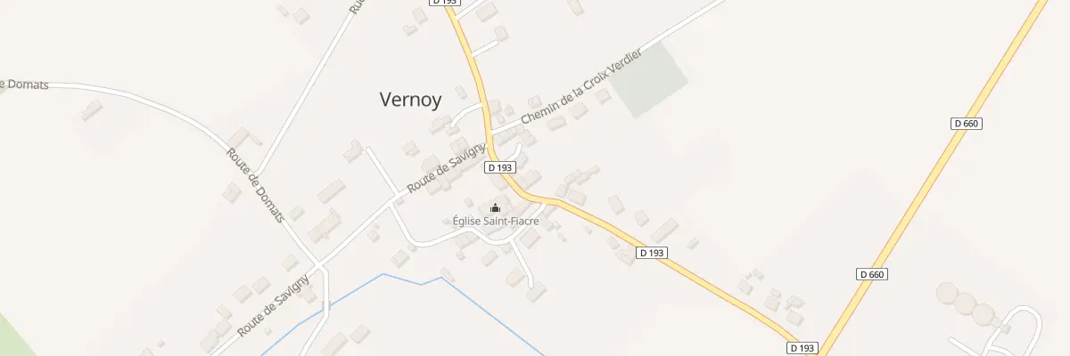 Plan du 9 Rue de Bel Air à Vernoy