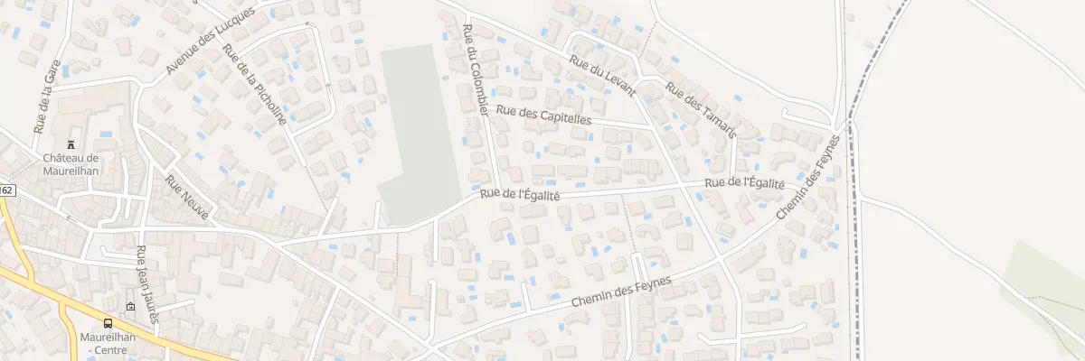 Plan du 9 Rue de l’Egalite à Maureilhan