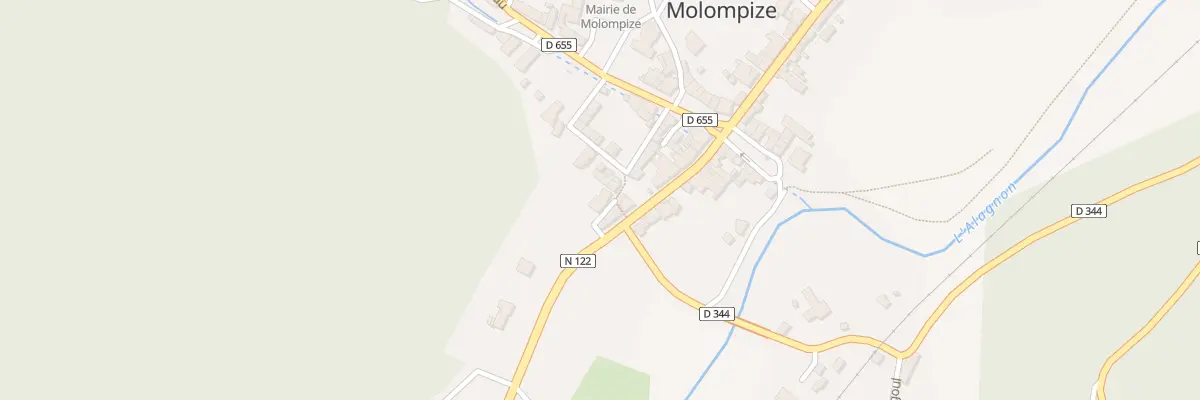 Plan du 12 Rue du Marc à Molompize