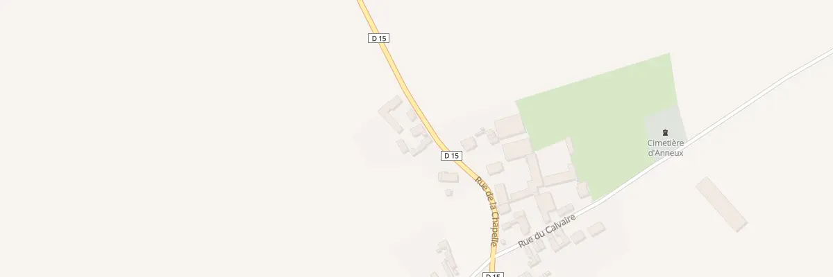Plan du 4 Rue de la Chapelle à Anneux