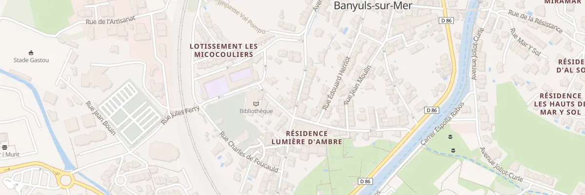 Plan du 94 Av du Puig Del Mas à Banyuls-sur-Mer