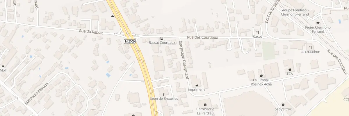 Plan du 6B Rue Joseph Desaymard à Clermont-Ferrand