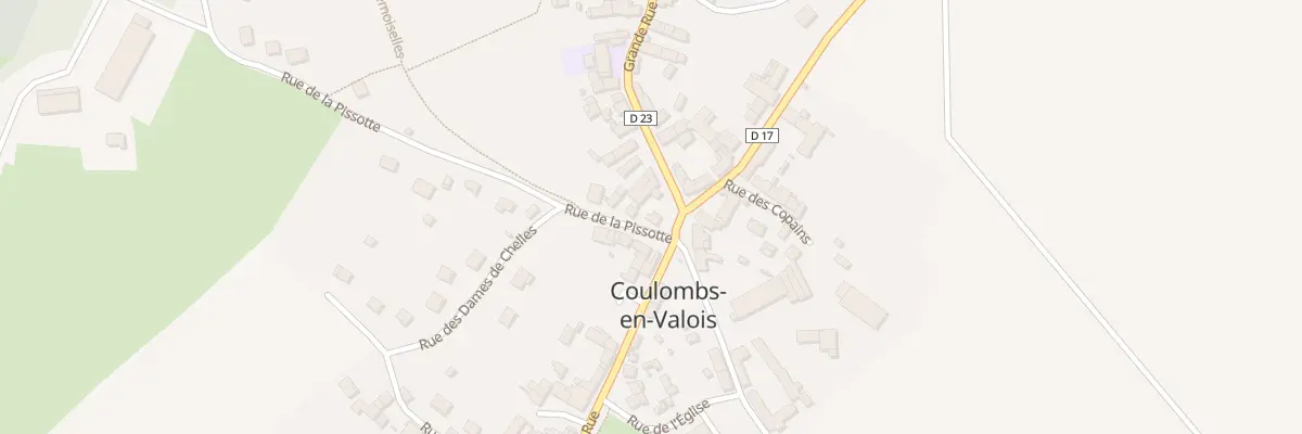 Plan du 41 Gr Grande Rue à Coulombs-en-Valois