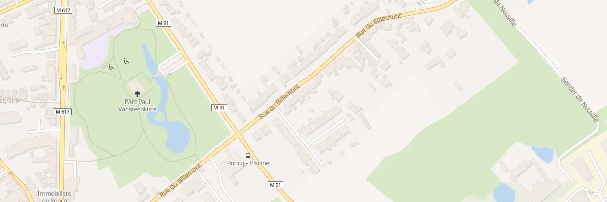Plan du 54 Rue du Billemont à Roncq