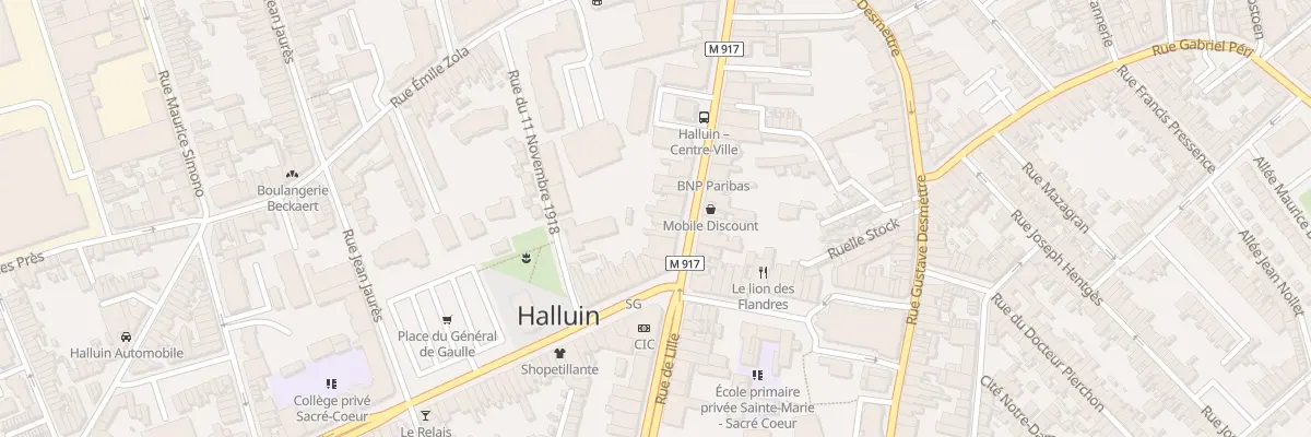 Plan du 66 Rue de Lille à Halluin