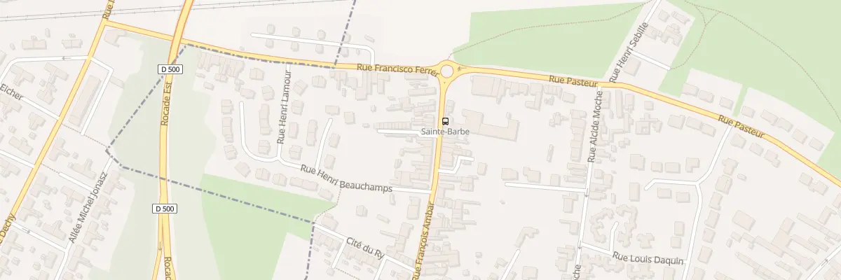 Plan du 23 Rue Francois Ambar à Dechy