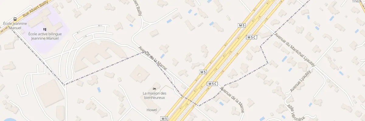 Plan du 431T Av de la Marne à Marcq-en-Barœul