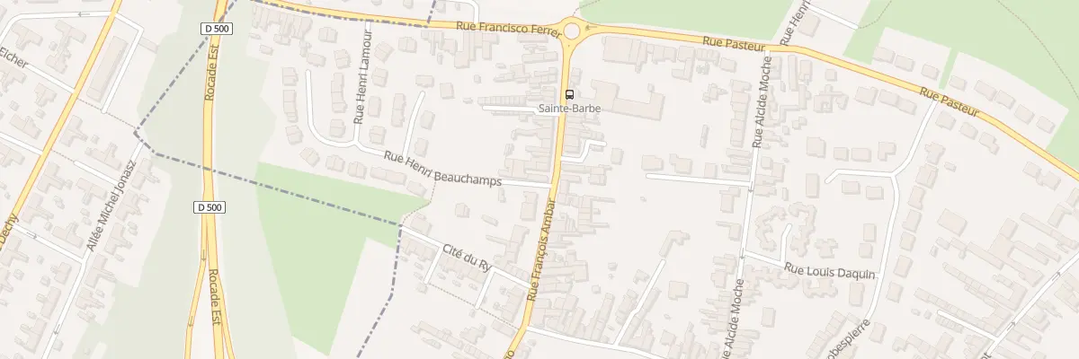 Plan du 11 Rue Francois Ambar à Dechy