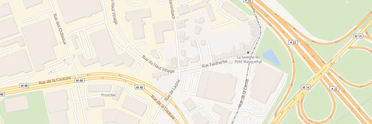 Plan du 46 Rue Faidherbe à Wasquehal
