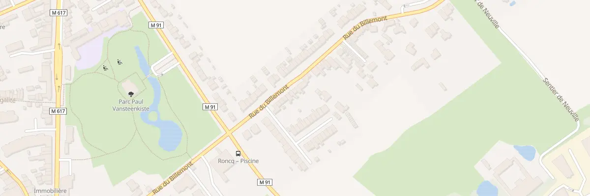 Plan du 56 Rue du Billemont à Roncq