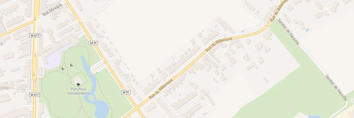 Plan du 45 Rue du Billemont à Roncq