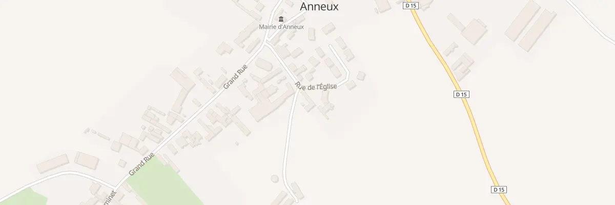 Plan du 6 Rue de l’Eglise à Anneux