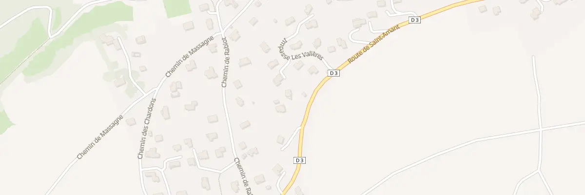 Plan du 24B Rte de Saint Amant au Crest