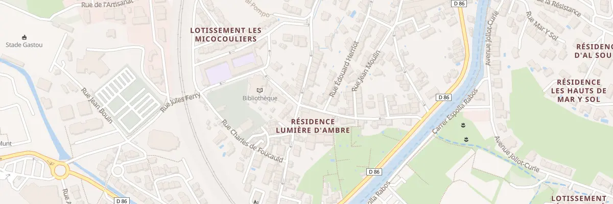 Plan du 28 Rue de Lattre de Tassigny à Banyuls-sur-Mer