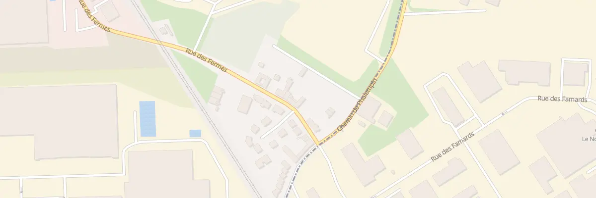 Plan du 13 Rue des Fermes à Lesquin