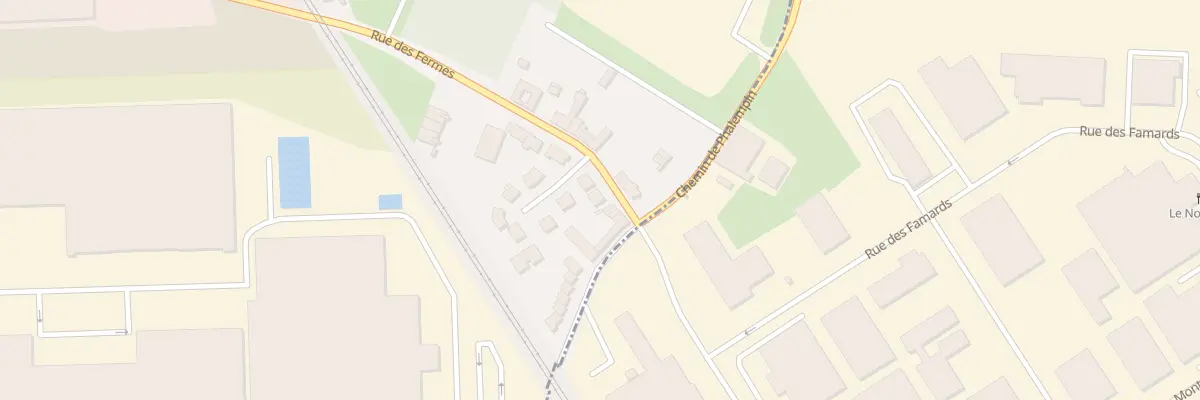 Plan du 32 Rue des Fermes à Lesquin