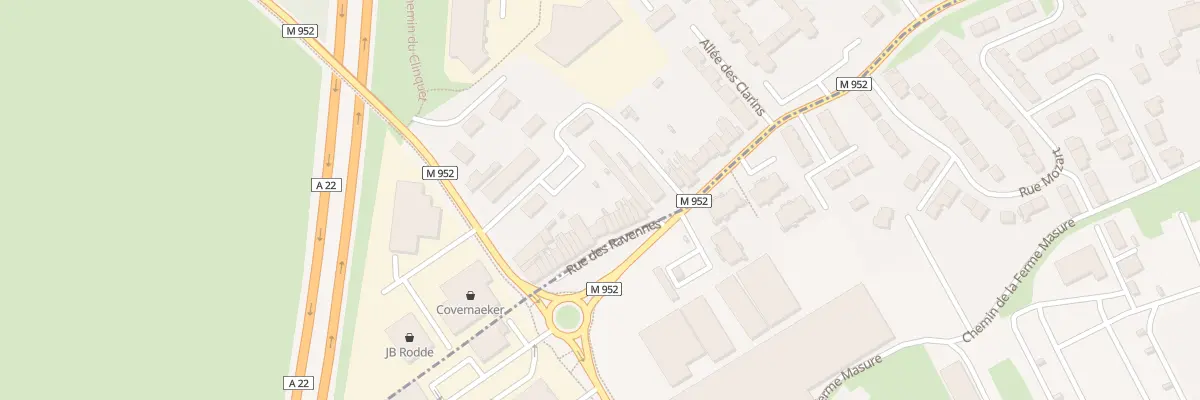 Plan du 26 Rue des Ravennes à Bondues
