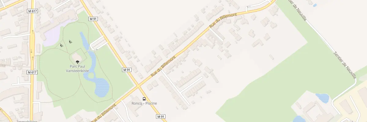 Plan du 60 Rue du Billemont à Roncq