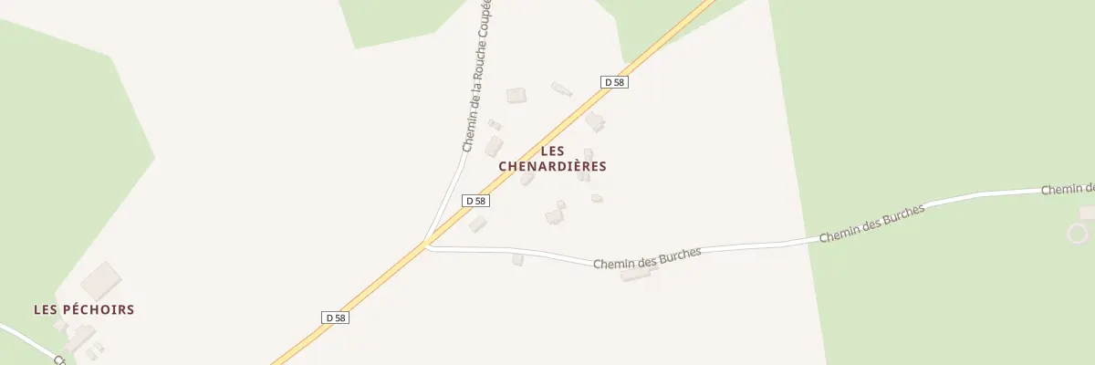 Plan du 5249 La Chemadiere à Autry-Issards