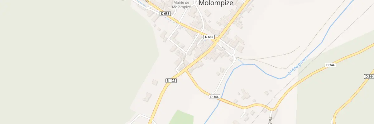 Plan du 5134 Le Bourg à Molompize