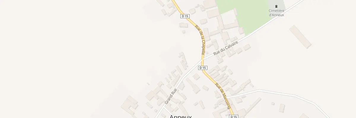 Plan du 4 Gr Grand Rue à Anneux