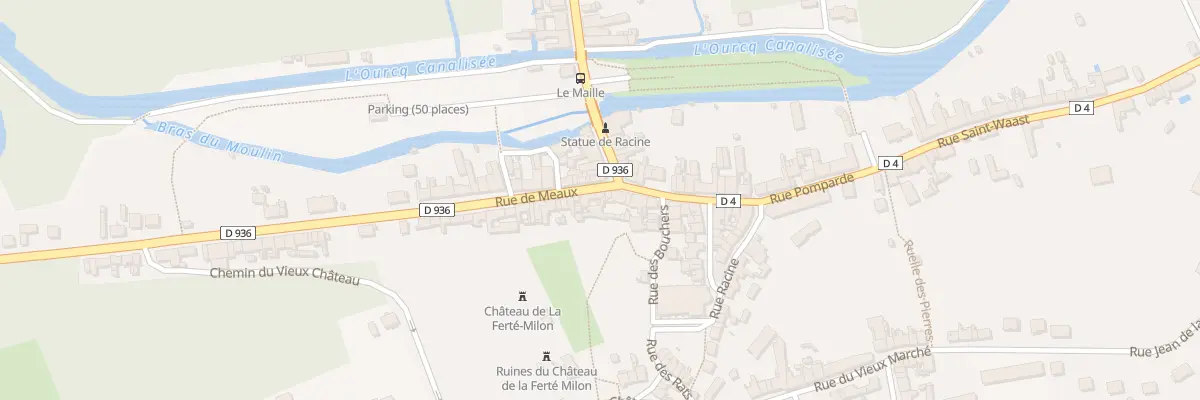Plan du 5 Rue de Meaux à La Ferté-Milon