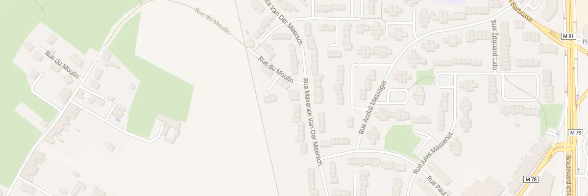 Plan du 4 Rue Maxence Van Der Meersch à Roncq