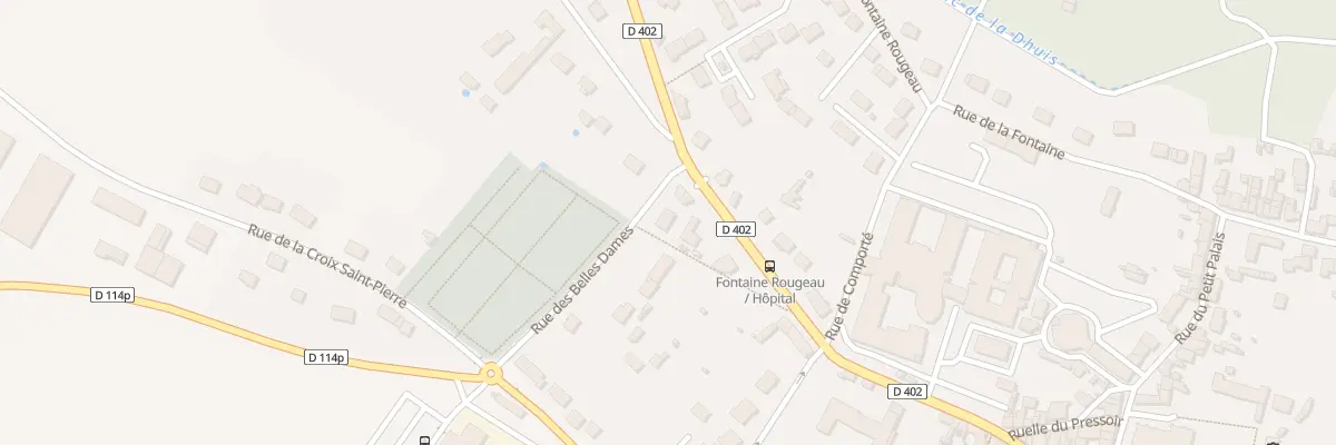 Plan du 1 Rue des Belles Dames à Jouarre