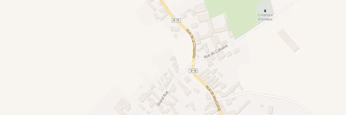 Plan du 2 Gr Grand Rue à Anneux