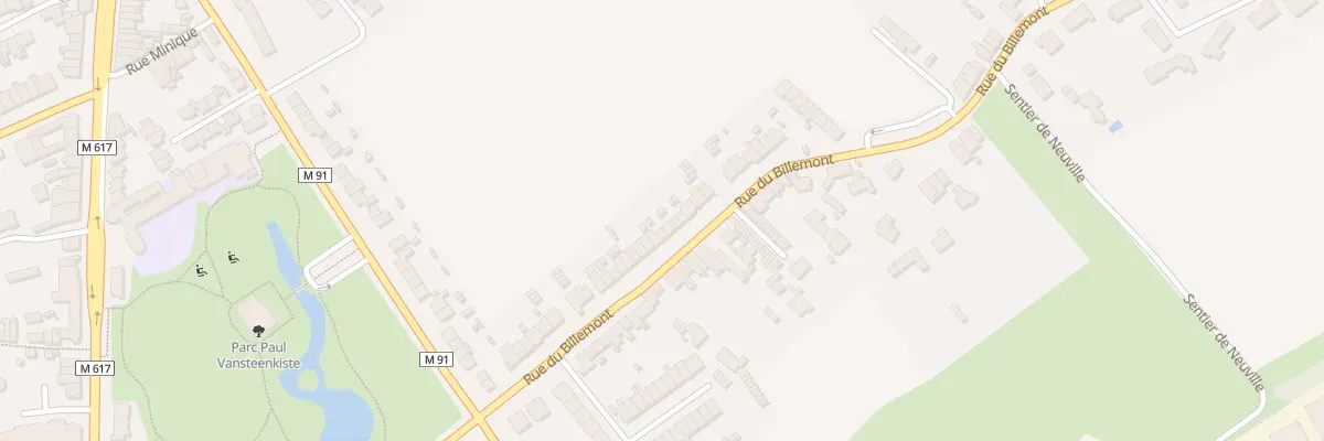 Plan du 53 Rue du Billemont à Roncq