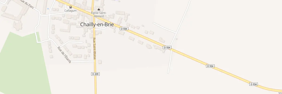 Plan du 14 Rue du Merisier à Chailly-en-Brie