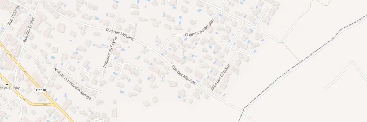 Plan du 35 Rue des Moulins à Salles-d’Aude