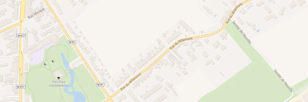 Plan du 55 Rue du Billemont à Roncq