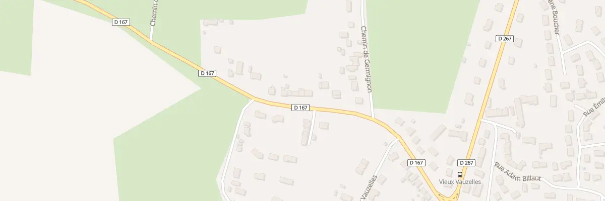 Plan du 22 Rte de Fourchambault à Varennes-Vauzelles