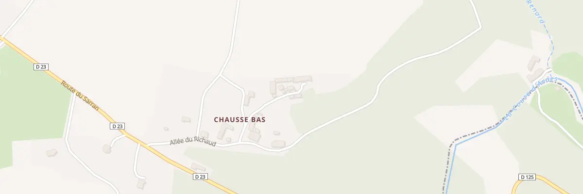 Plan du 5098 Chausse Bas à Rentières