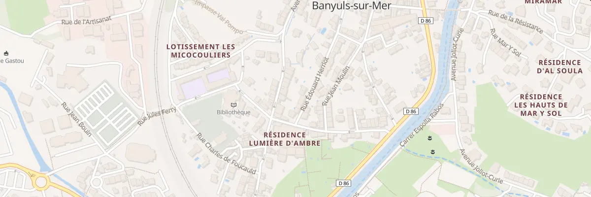 Plan du 83 Av du Puig Del Mas à Banyuls-sur-Mer