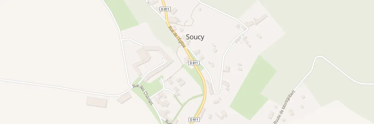 Plan du 2 Rue de l’Eglise à Soucy
