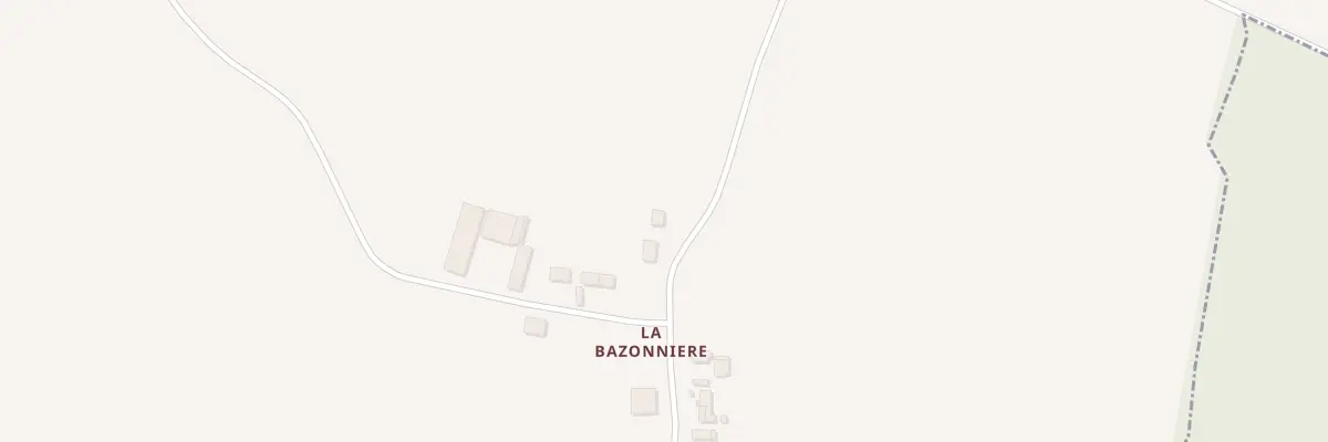 Plan du 1 La Bazoniere à Piffonds