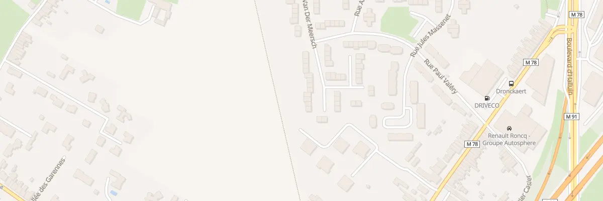 Plan du 44 Rue Maxence Van Der Meersch à Roncq