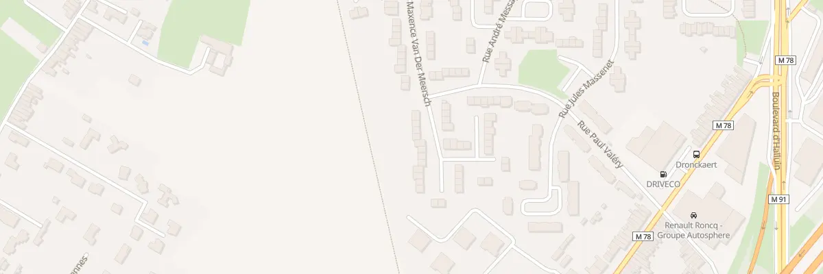 Plan du 32 Rue Maxence Van Der Meersch à Roncq