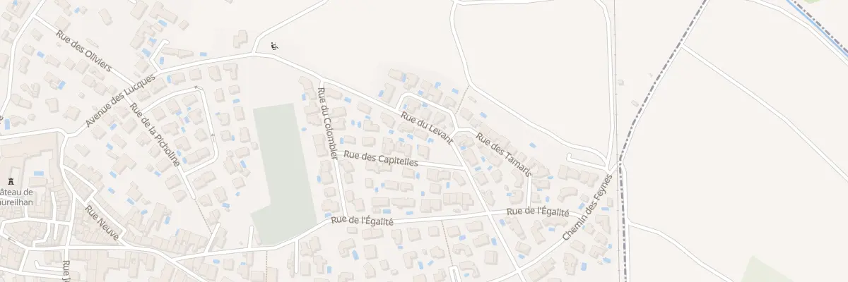 Plan du 6 Rue du Levant à Maureilhan